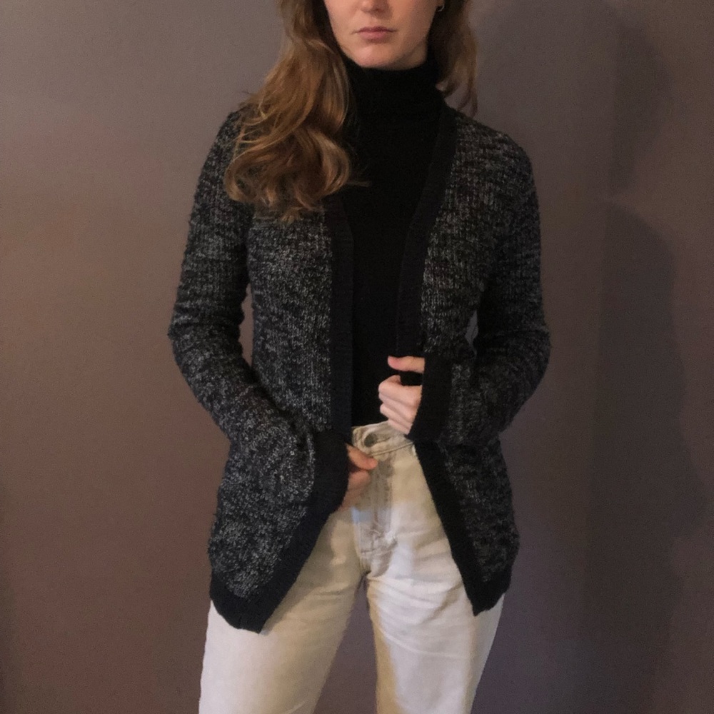 Long cozy cardi